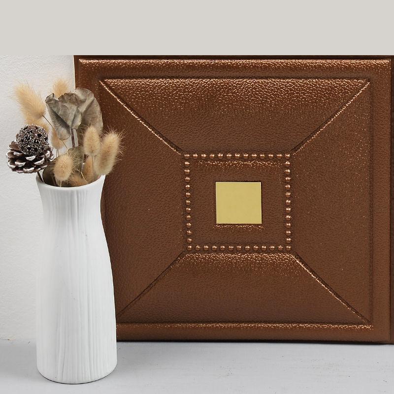 New DIY Living Room Decoration TV Background Wall Sticker Stereo Ceiling Panel Roof Foam Home Wallpaper Self-adhesive Waterproof