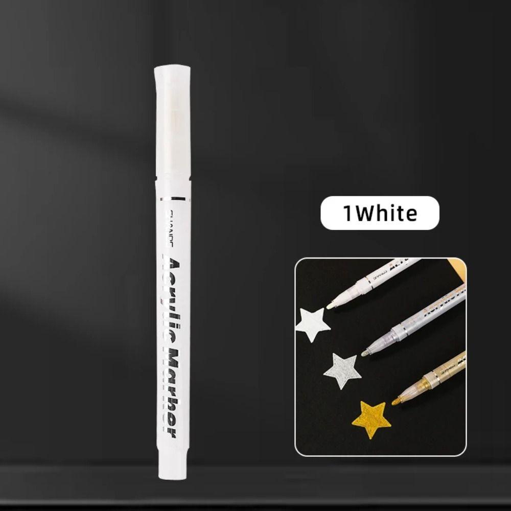 High-gloss Painting Graffiti Pens 1mm Highlight Marker New Acrylic Paint Pen