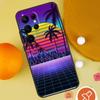 Synthwave Retro 80s Neon Case For Samsung Galaxy S25 Ultra S24 S23 S22 S21 Ultra S9 S10 S20 Plus S24 FE Funda Cover