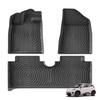 LUCKEASY Left Drive for BYD Dolphin LHD 2024 Glory Edition Car Floor Mats Cargo Liner Trunk Pad TPE 3D Foot Mat All Weather