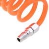 3M 6M Spring Pipe OD 8mm x ID 5mm Flexible PU Recoil Hose Tube for Compressor Air Tool Collocation Fittings