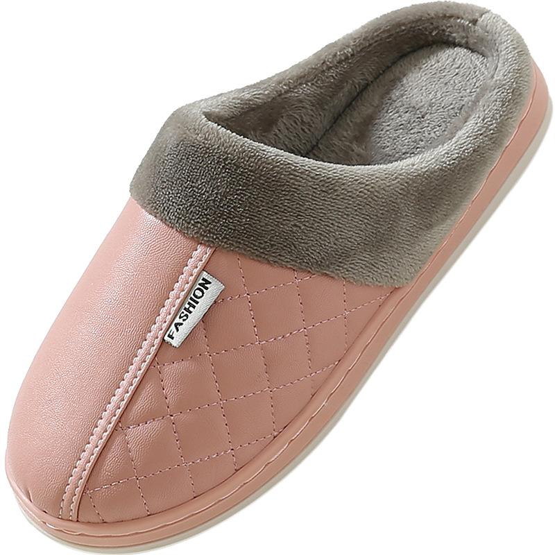 Women's Warm Slippers, Slippers, Waterproof Cotton Shoes