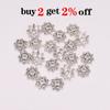 100pcs/Lot 9mm 8 Petals Tibetan Antique  Flower Loose Sparer Apart End Bead Caps For DIY Jewelry Making Earrings Wholesale