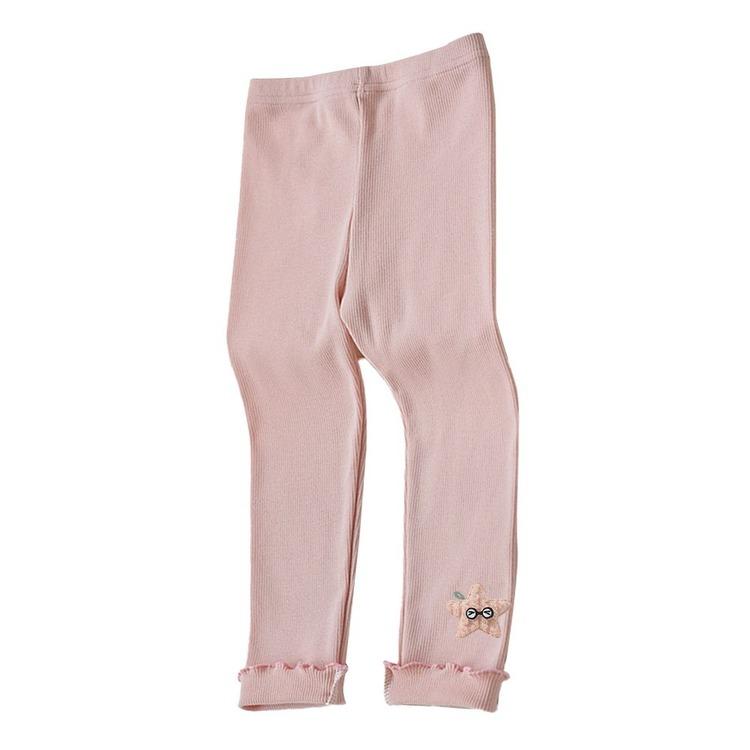 Roztomilé dívky Legíny s elastickým pasem Děti Dětské Dlouhé kalhoty Ležérní Kalhoty Butterfly Stars