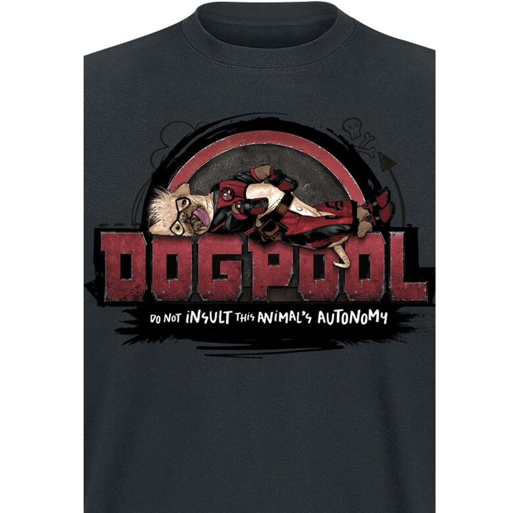 Deadpool Unisex Adult Dogpool Autonomy T-Shirt