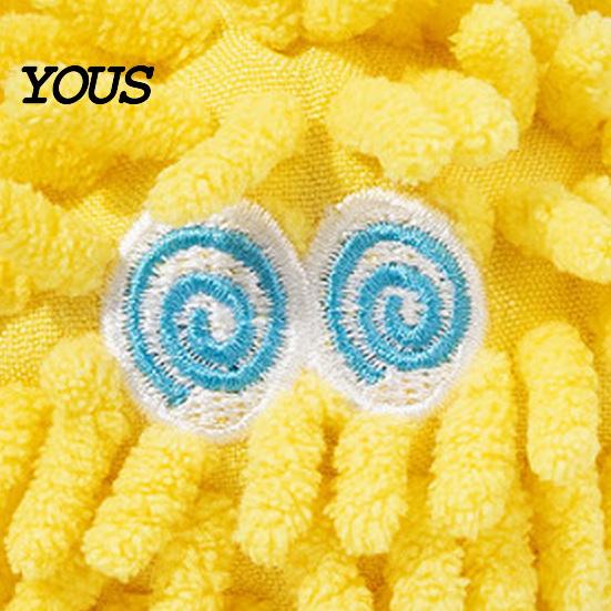 Durable Dog Chew Toy Squeaky Mop Ball Toy, Plush for Teeth Cleaning, Fluffy Self-Play Boredom Relief Interactive Pet Small Medium Dogs Puppy