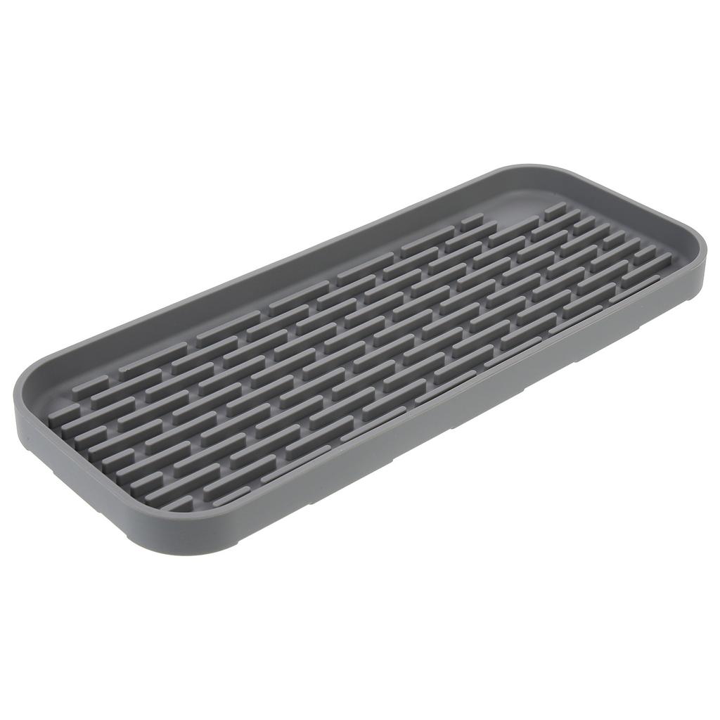 Silicone Storage Tray Thickened Non Slip Dish Drying Mat Household Kitchen Countertop Silicone Drying Tray Heat Insulation Pad