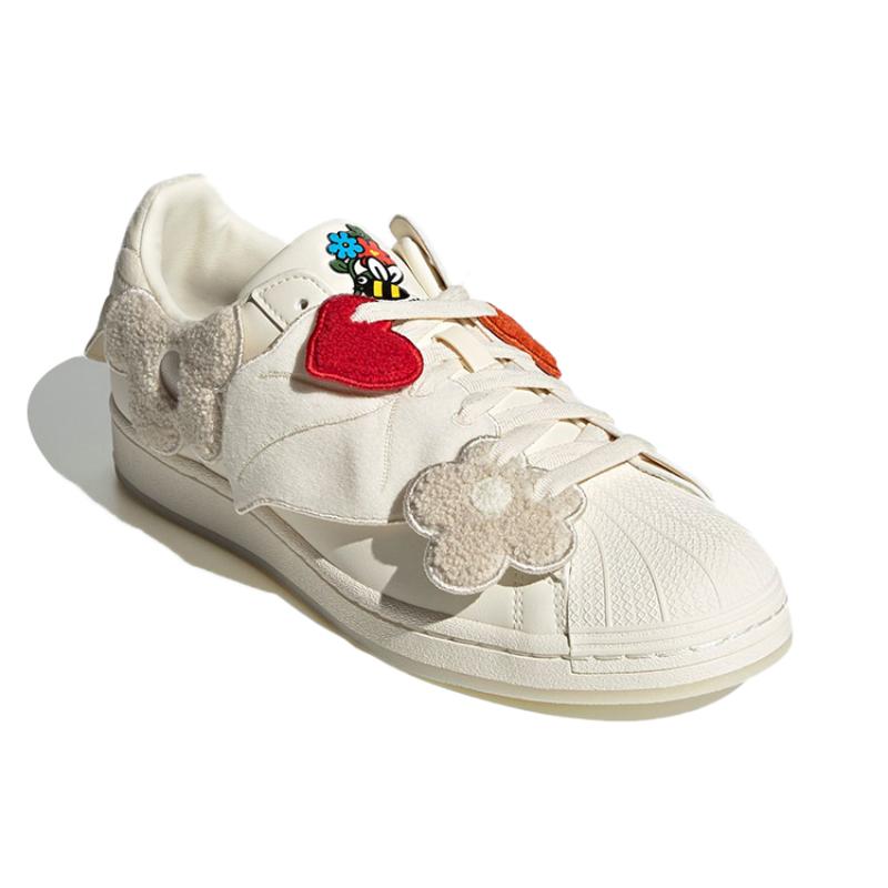 adidas Sneakers Melting Sadness X Adidas Superstar 'Bee With You Pack Bianco Crema' GZ2674