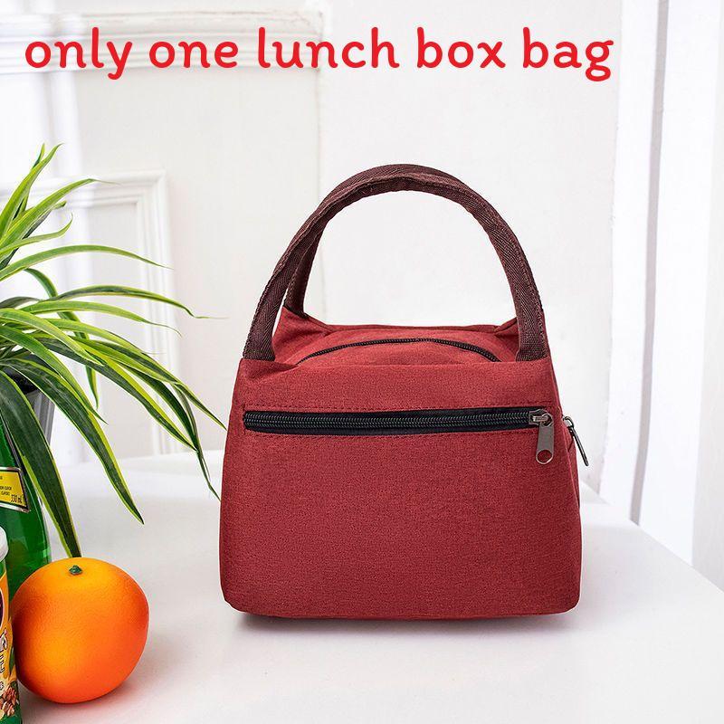 Polyester Lunch Bag With Insulated Design For School And Work Use