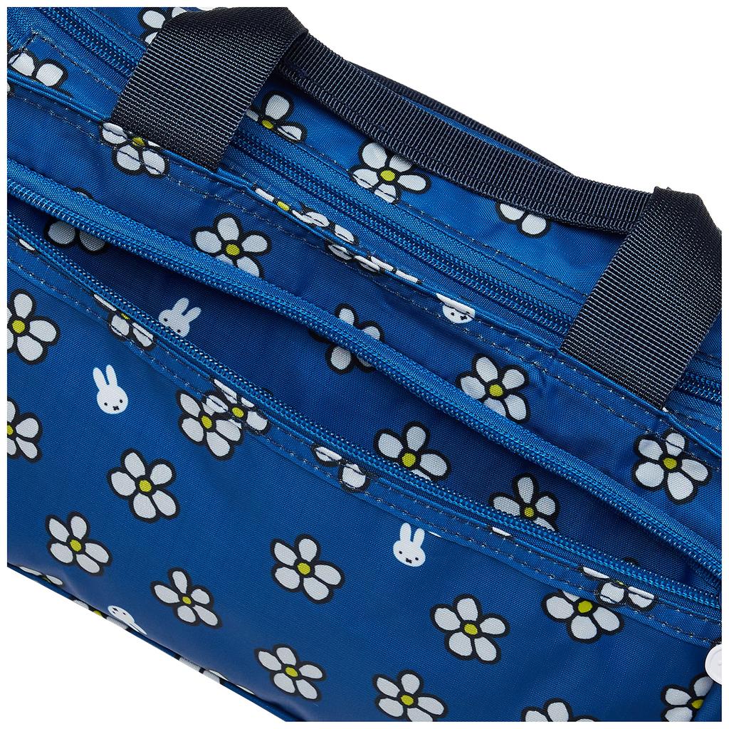 Sifre Mini Tote 6029 Miffy Flower Blue 2-Way Bag-in-Bag Women's