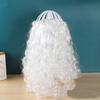 Children Adult Makeup Realistic Cosplay Props Santa Claus Beard White Wig Christmas Accessories