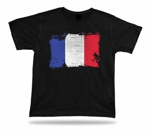 France French Flag Tricolor T-Shirt Support Pray Paris Pride Monument XL