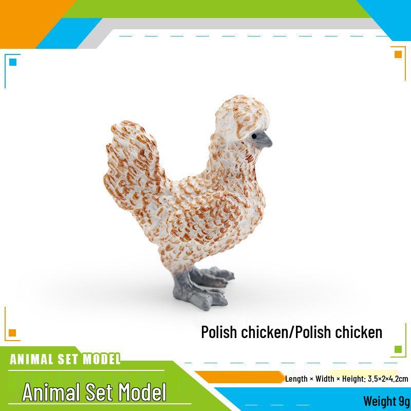 Cross-border Poultry Simulation Model: Cognitive Chicken Pecking Toy & Decorative Hen Ornament for Kids