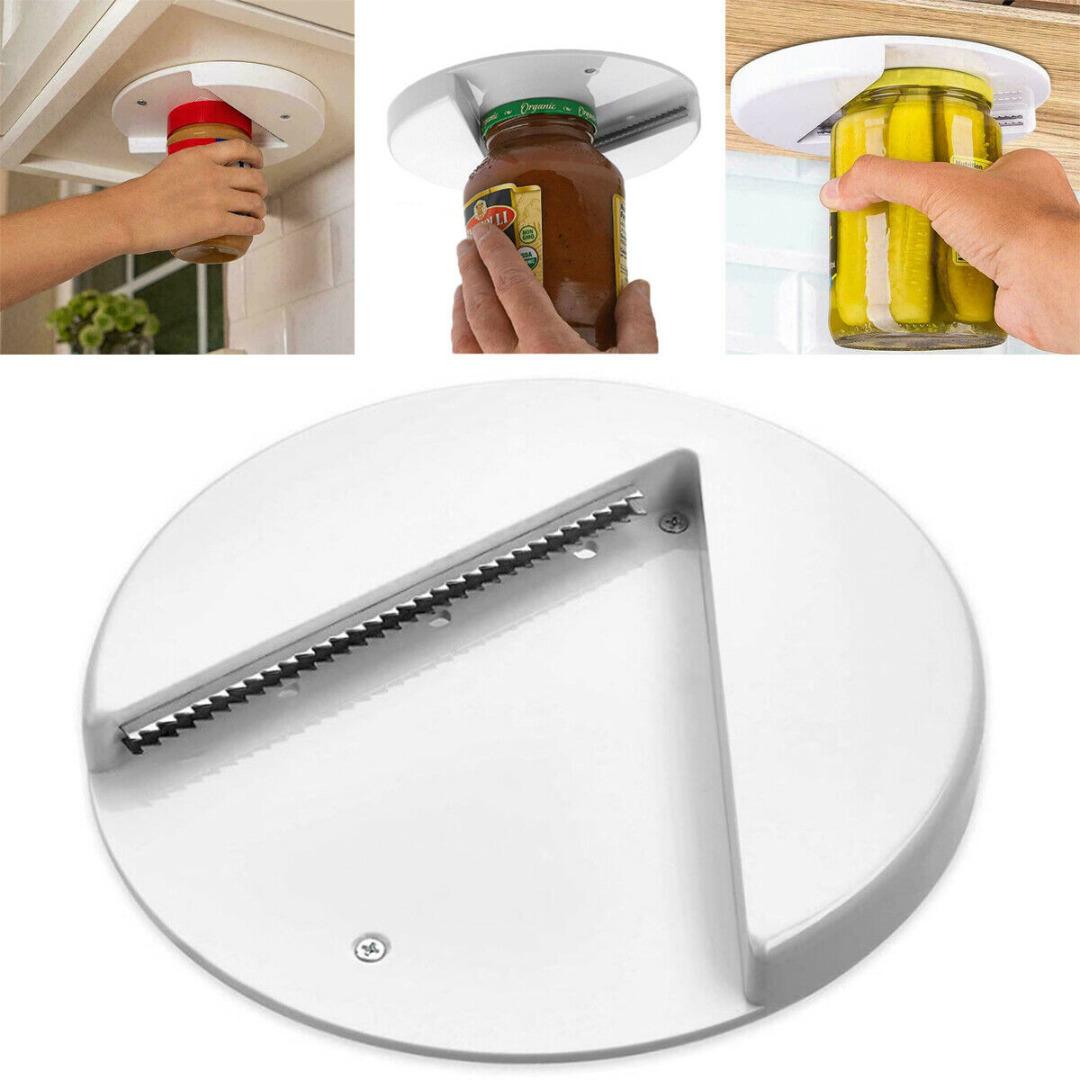 

PDTO 1 шт. новая кухонная стойка под шкафом, многофункциональная открывалка для крышки банки с крышкой для бутылок