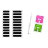 Universal Dust-proof Net for Mobile Phones and Tablets, 6-hole and 8-hole Dust-proof and Water-proof Speaker Holes, Dust-proof Net Sticker