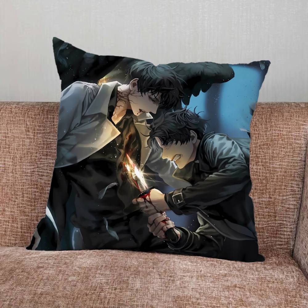 

OOmniscient Novel RReader Pillow Case For Home Bedroom Car Office Decoration Living Room Sofa Cushion Cover Suitable 30x30cm 12x12in