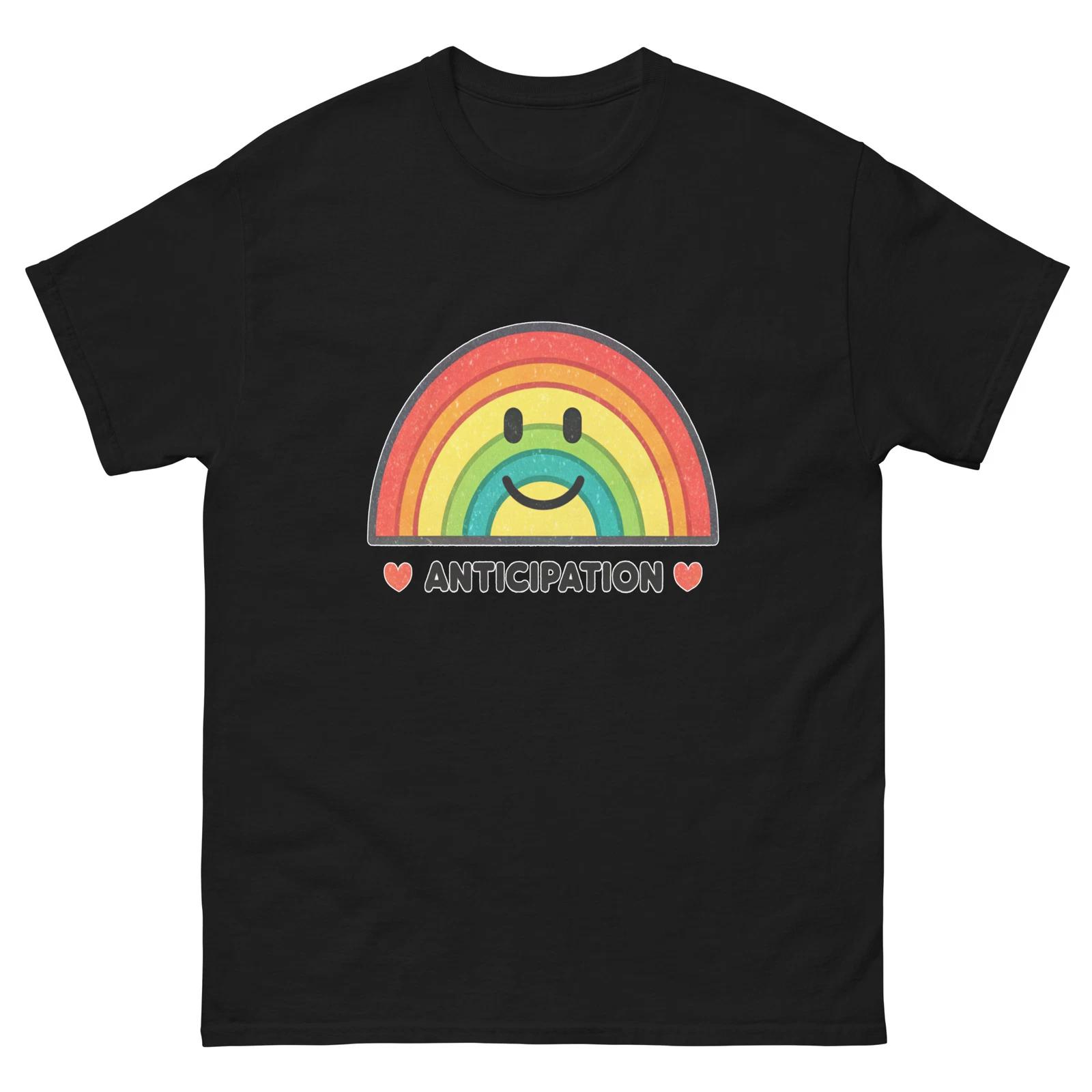 

Anticipation Emotion Illustration Bright Vibe T-Shirt 2XL