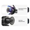8+1BB Spinning Reel 5.7:1 Fishing Reel with Metal Spool Interchangeable Left and Right Handle