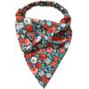 Elastische Haarbänder, Stirnband, Blumendruck, Haarschal, florale Dreiecks-Bandanas