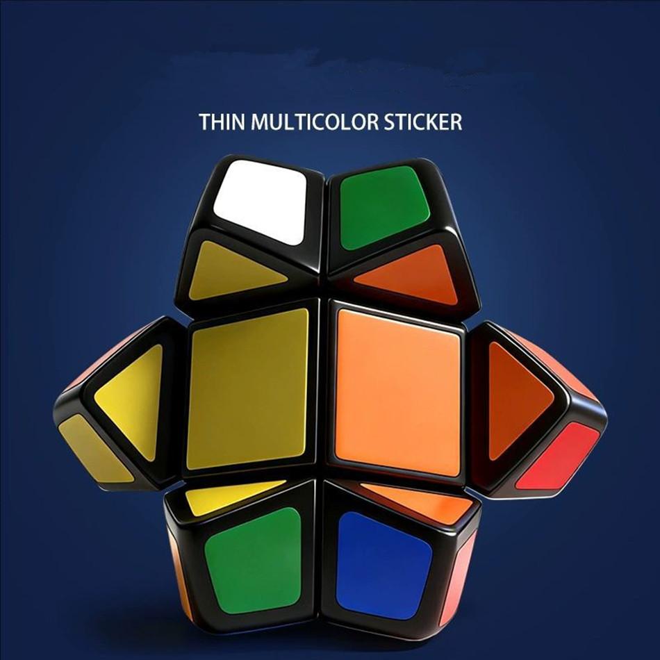 Lanlan 4 Axis Fengyan Skew Magic Cube Lanlan Magic Eye Speed Puzzle Christmas Gift Ideas Kids Cubo Magico Toys For Children
