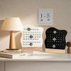 Handgefertigter Acryl-ewiger Kalender mit Design für die Schreibtischdekoration