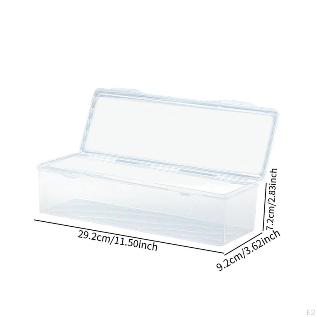 Sammelkarten-Aufbewahrungsbox Klar Hobbys Sammlung Praktischer Schutz Stabil Schreibtisch