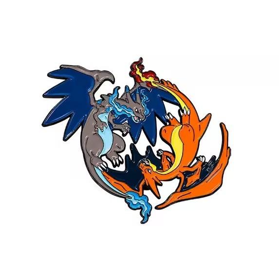 Metal Pin Anime Manga - Pokemon Yin Yang Charizard