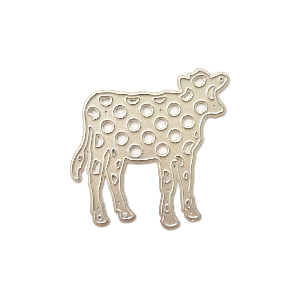 Metal Die Cuts Cow Embossing Stencil Cutting Dies for Card Making Scrapbooking Paper Craft DIY Template Handmade Mold