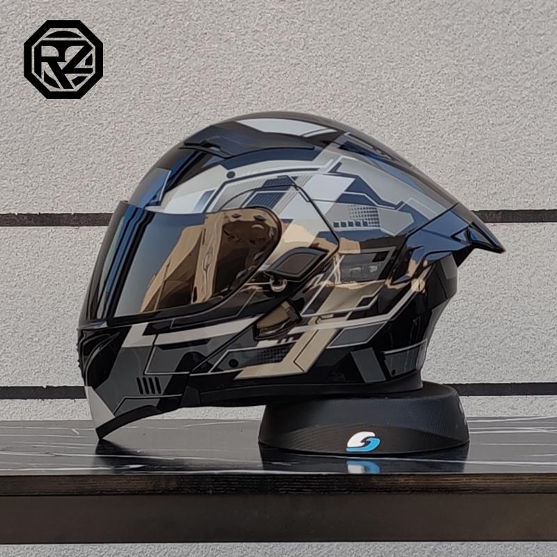 ORZ High Quality Motorcycle Full Face Helmet Four Seasons Motocross Racing Modular Flip Up Casco Moto Men Women Off Road Helmet