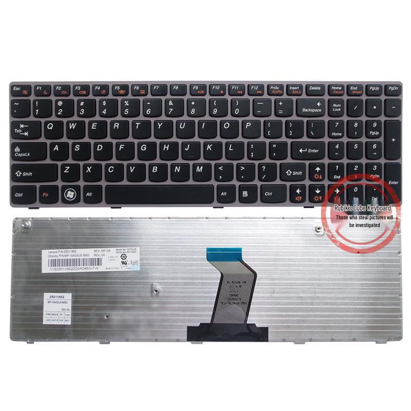 Compatible with Lenovo B570, Z570, Z575, V570, V570C, B590, B575E, V580, B580 Keyboards