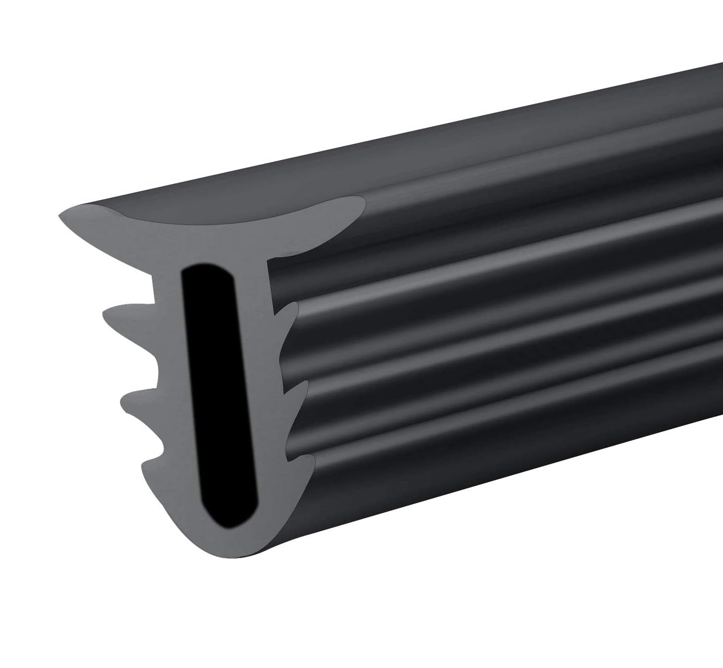 

Pclife Ущільнювач, U-подібний, 5.6 футів (1.6 м), Тихий салон, Захист від шуму вітру, Автомобіль чорний