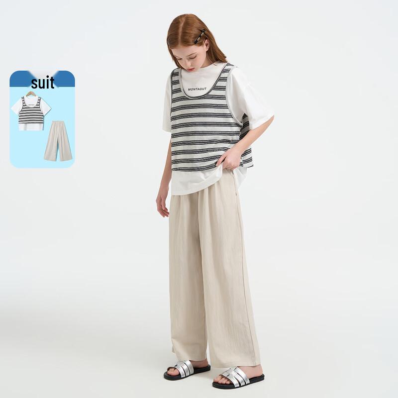 Montagut Girls  Striped Summer 3-Piece Set 160