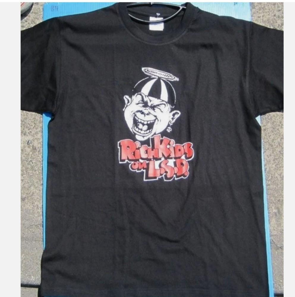 

Rich Kids on LSD Band Black Short Sleeve Gift For Fan T-shirt S