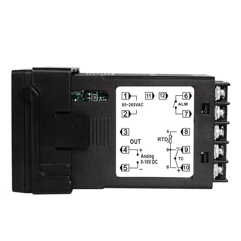 PT100 K Thermocouple Temperature Controller Analog Linear Transmitted Output 4-20mA 0-10V for PLC Program Frequency Converter
