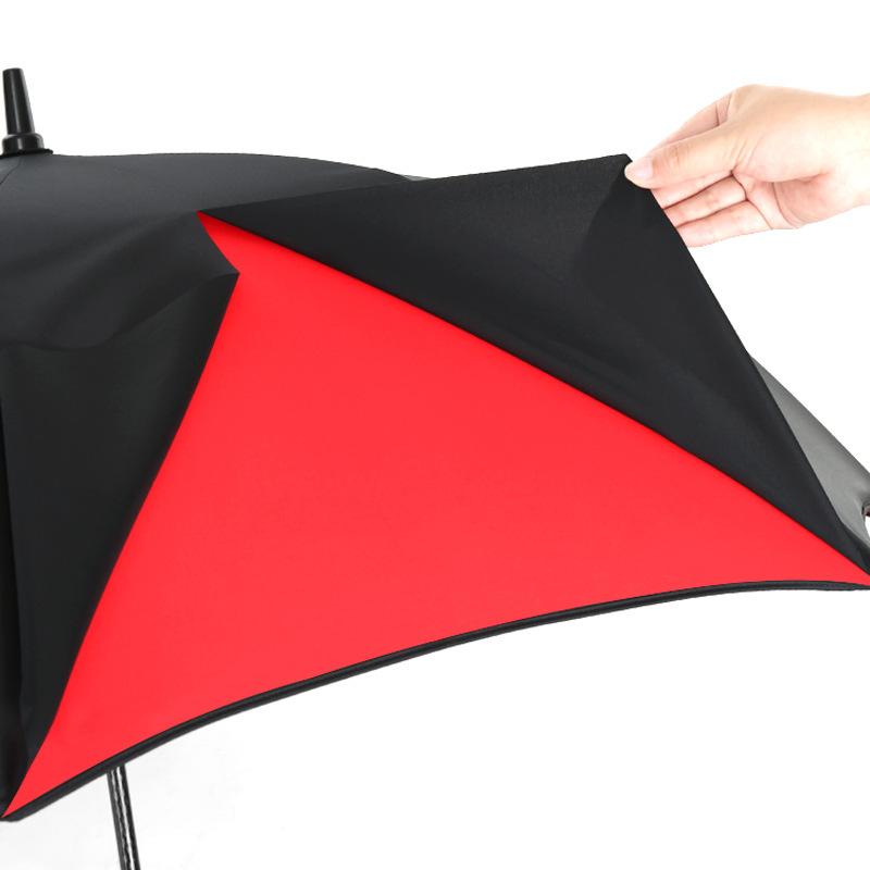 30 "automatic straight handle. Curved handle double layer golf business umbrella Large double men's umbrella windproof umbrella