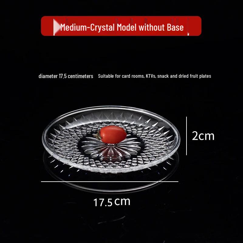 Transparent Acrylic Fruit Serving Tray
