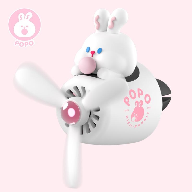 Car Air Freshener Cartoon Automotive Air Outlet Fan Freshener Vent Clips Aroma Diffuser,Car Diffuser,Car Perfume Aromatherapy Ornament Car Accessories