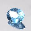 Natural Sky Blue Aquamarine Loose Gemstone Brazilian 11 ct Oval Shape for Jewelry Making and Crafts