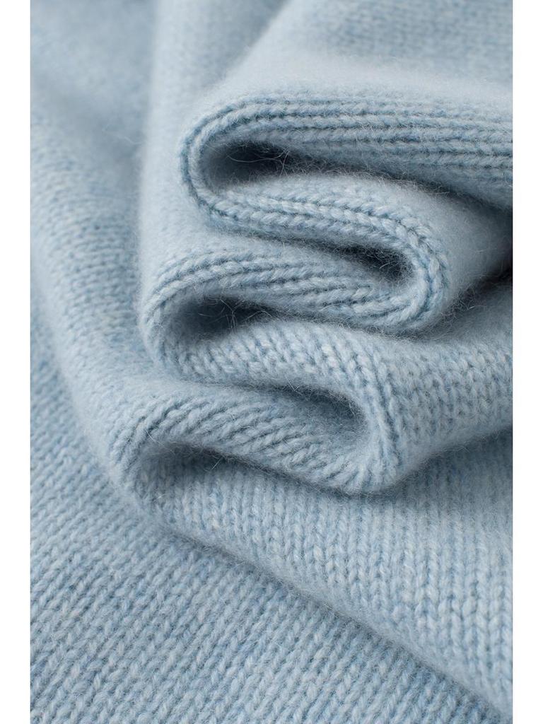 Korean Design 100% Pure Cashmere Heart Sweater - Thick Loose Fit, Versatile Casual Pullover for Women