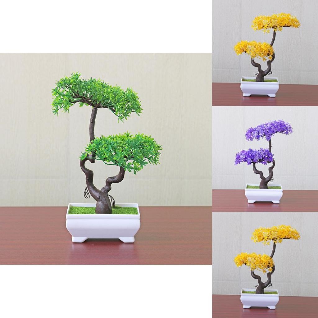 Artificial Greenery Small Tree Tabletop Decor For Living Room