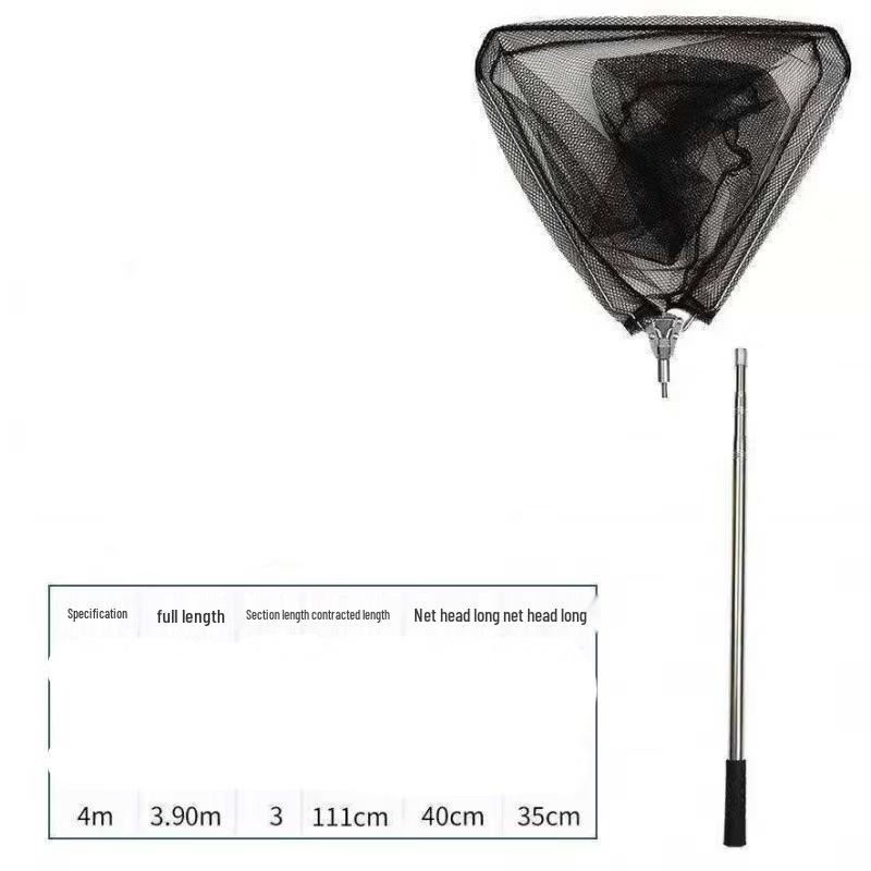 Wangfeng Carbon Fiber Folding Telescopic Fishing Landing Net