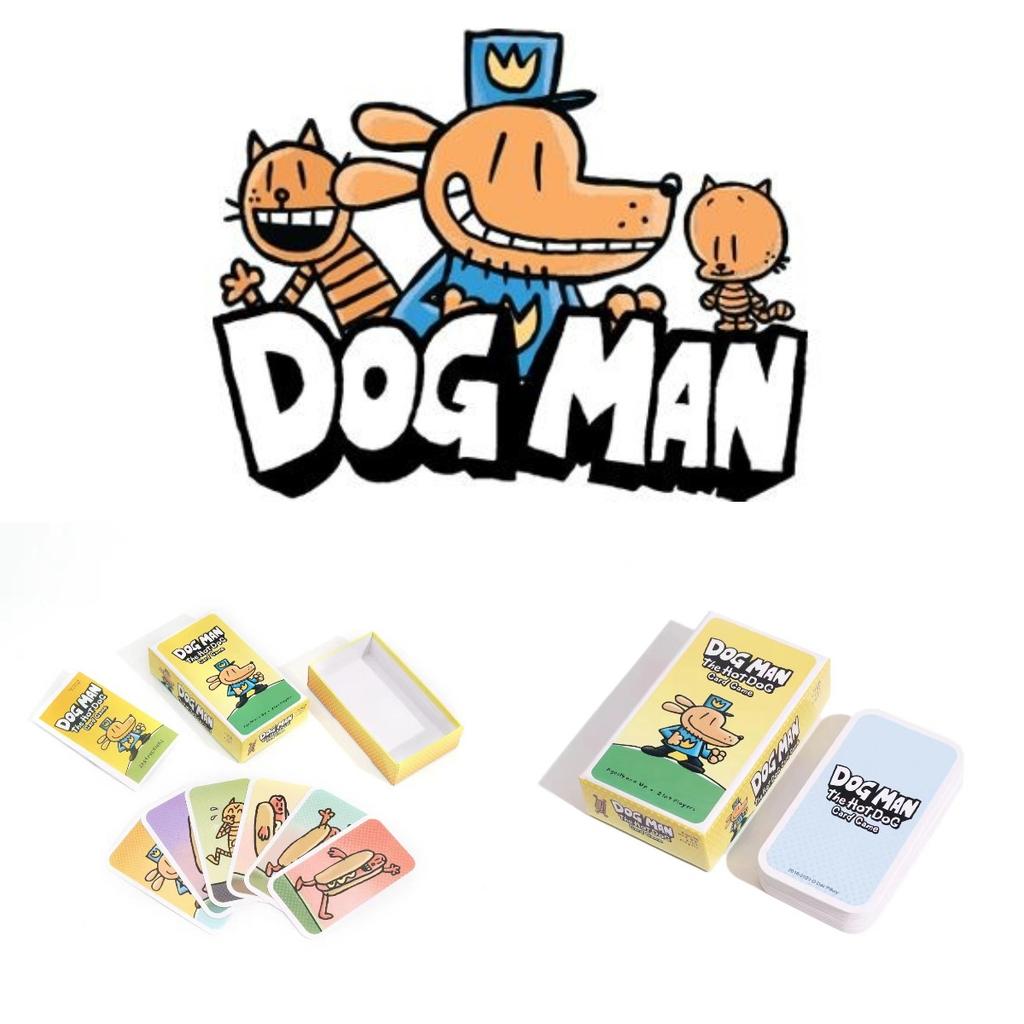 Man The Dog Hot Dog Card Toys Leisure Party Board Game Cartoon Puzzle Comic
