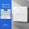 Zhengshang C3 Graffiti ZigBee Smart Switch: Wireless Voice Panel, Tuya-Enabled, EU Standard, Alexa & Google Compatible.