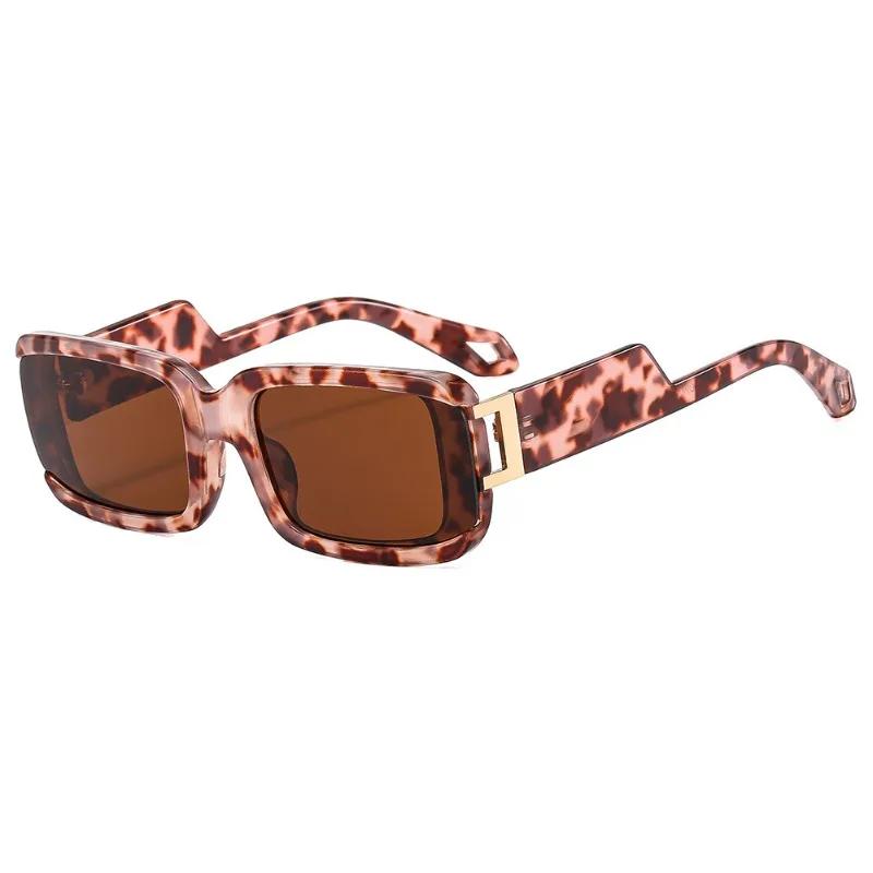 Latest High Quality Female Stylish Sun Eyewear Square Retro Sunglasses Male Retro Black Outdoor Travel Mirror Oculos De Sol