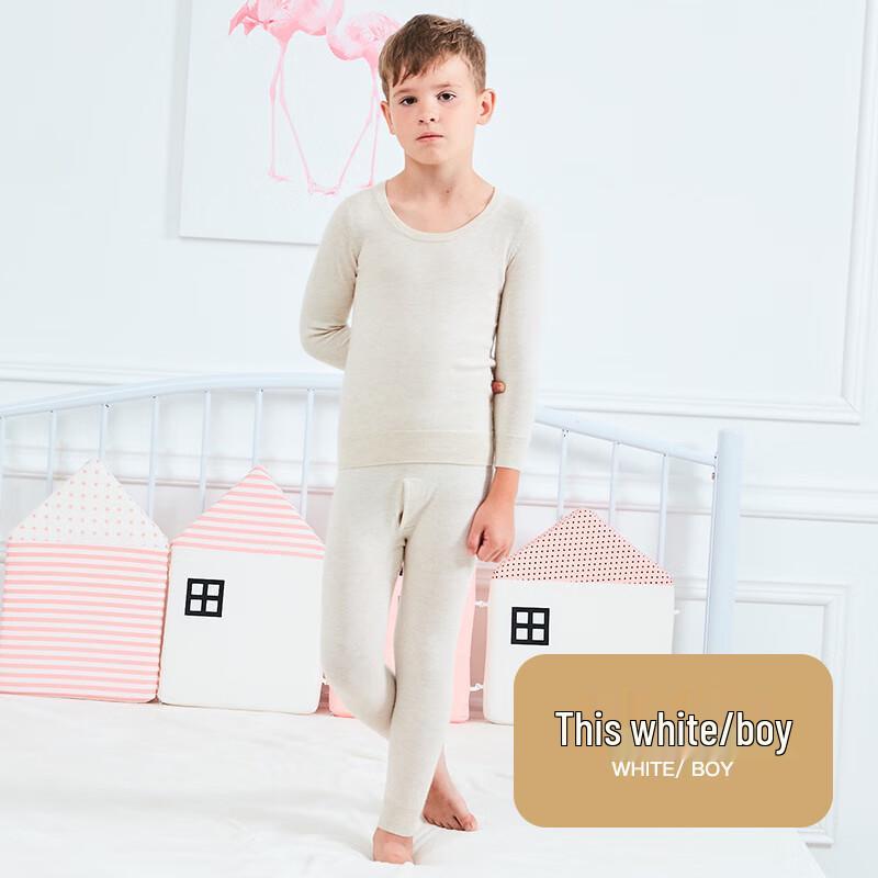 Boy's Cashmere Thermal Underwear Set