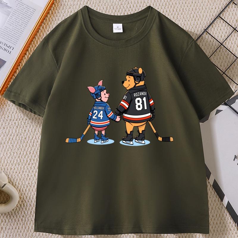Hollanov Heated Rivalry Retro Collage TShirt Hollander Ilya Rozanov Heated Rivalry Graphic T Shirts Unisex Short Sleeve Tshirt