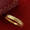 Bride Decor Ladies 24K Party Women Bracelets Cuff Bracelet Dubai Bangle Bracelet Adjustable Bangle
