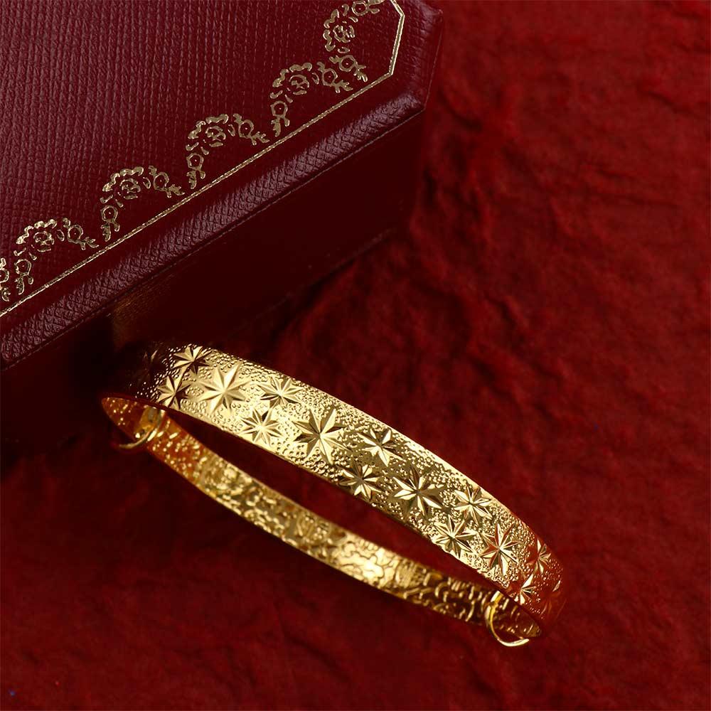 Bride Decor Ladies 24K Party Women Bracelets Cuff Bracelet Dubai Bangle Bracelet Adjustable Bangle