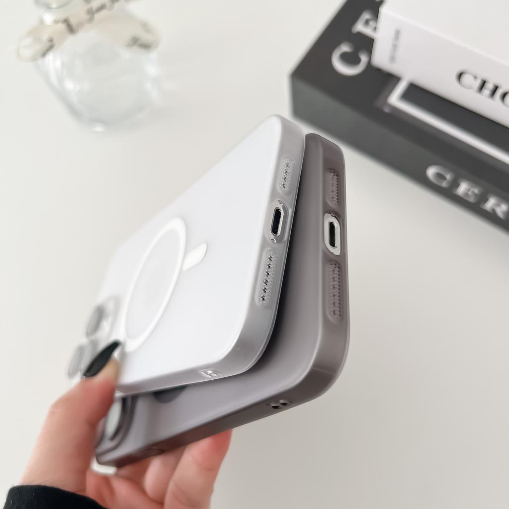 Applicable To Xiaomi 11PRO Magnetic Suction Ice Mist PC Mobile Phone Case Xiaomi 11 Matte Semi-bright Ultra-thin Lens All-inclusive Hard Case