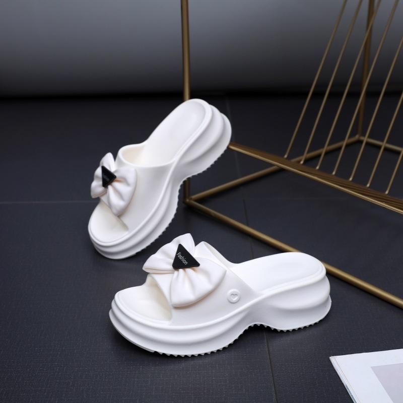 EVA Thick-soled Slippers Women's Summer New Summer Seaside Slippers Thick-soled Beach Wear Cool Slippers